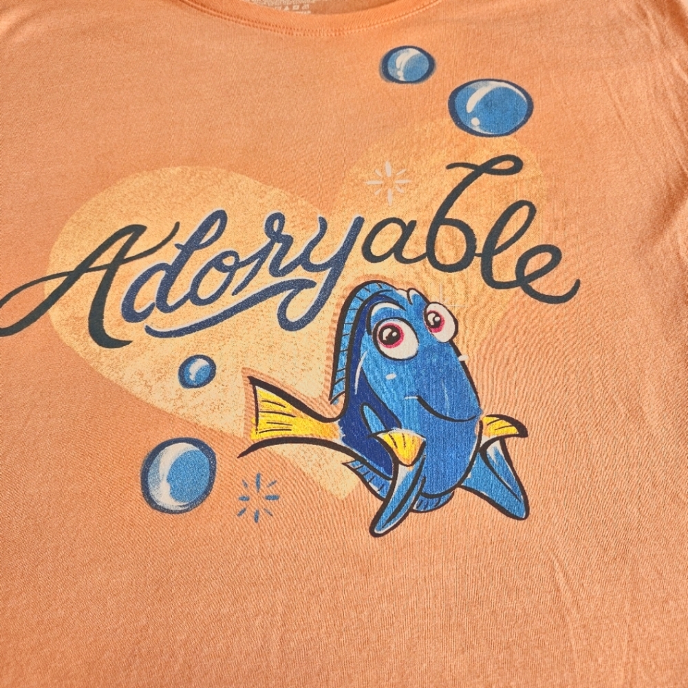 Disney Parks Finding Nemo Adoryable Womens T-shirt Size L